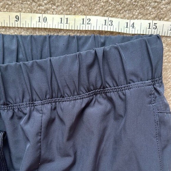 Apana Yoga Joggers Stretch Navy Blue Fitness Athletic Scrub Pants Women’s L - Picture 7 of 8